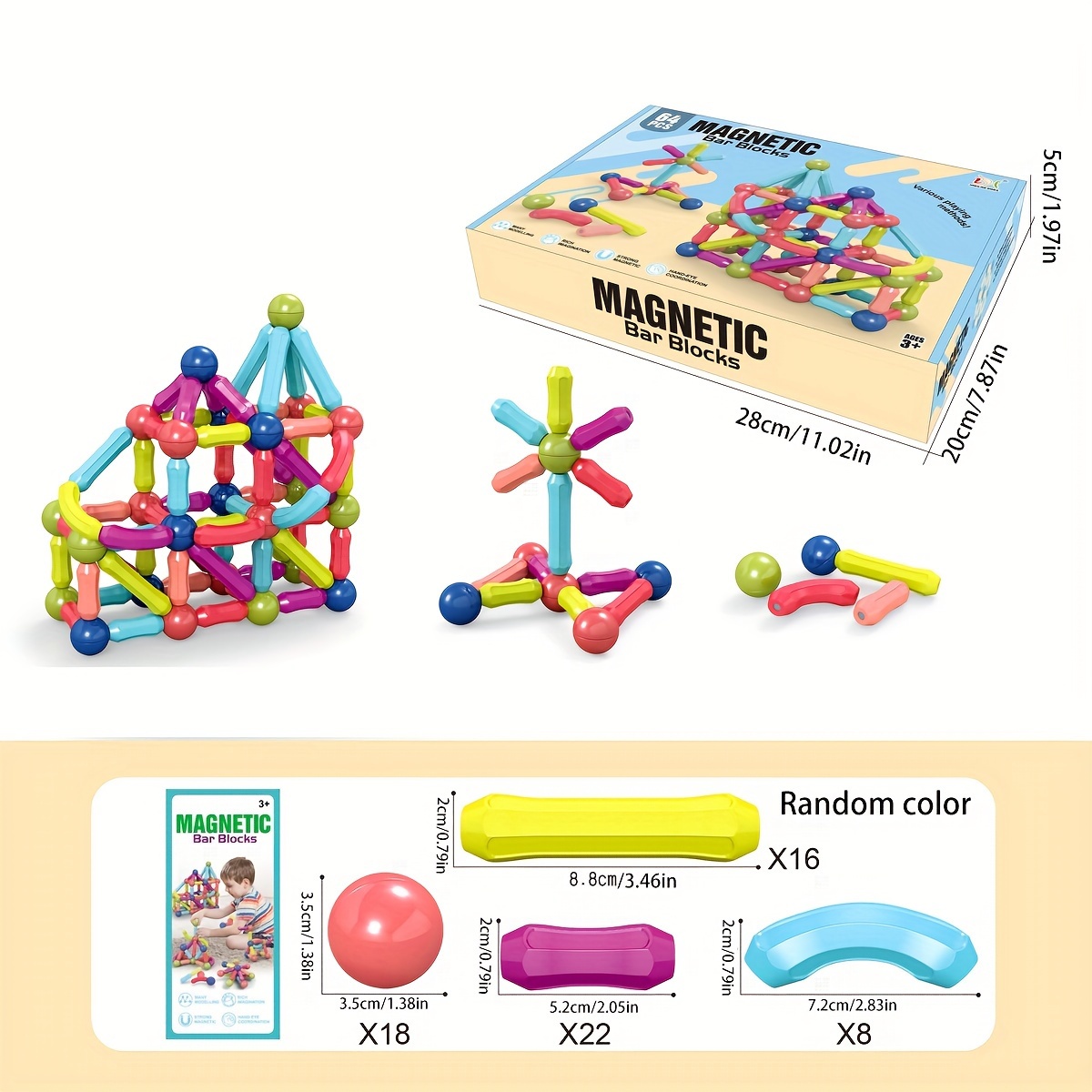 Bracks magnetic building deals toys