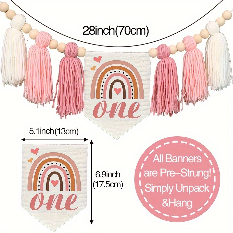 Handmade Boho High Chair Tassel Garland Shower Party Decorations White  Party Decoration, Hanging Home Decoration, Wall Decoration, Holiday  Atmosphere Decoration - Temu