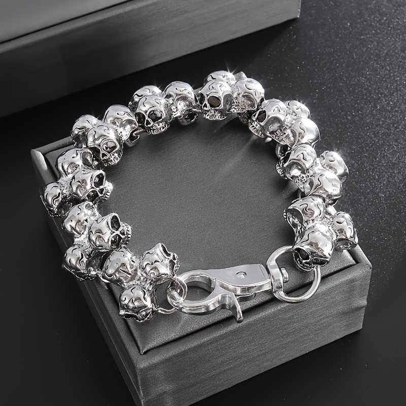 Skull deals head bracelet