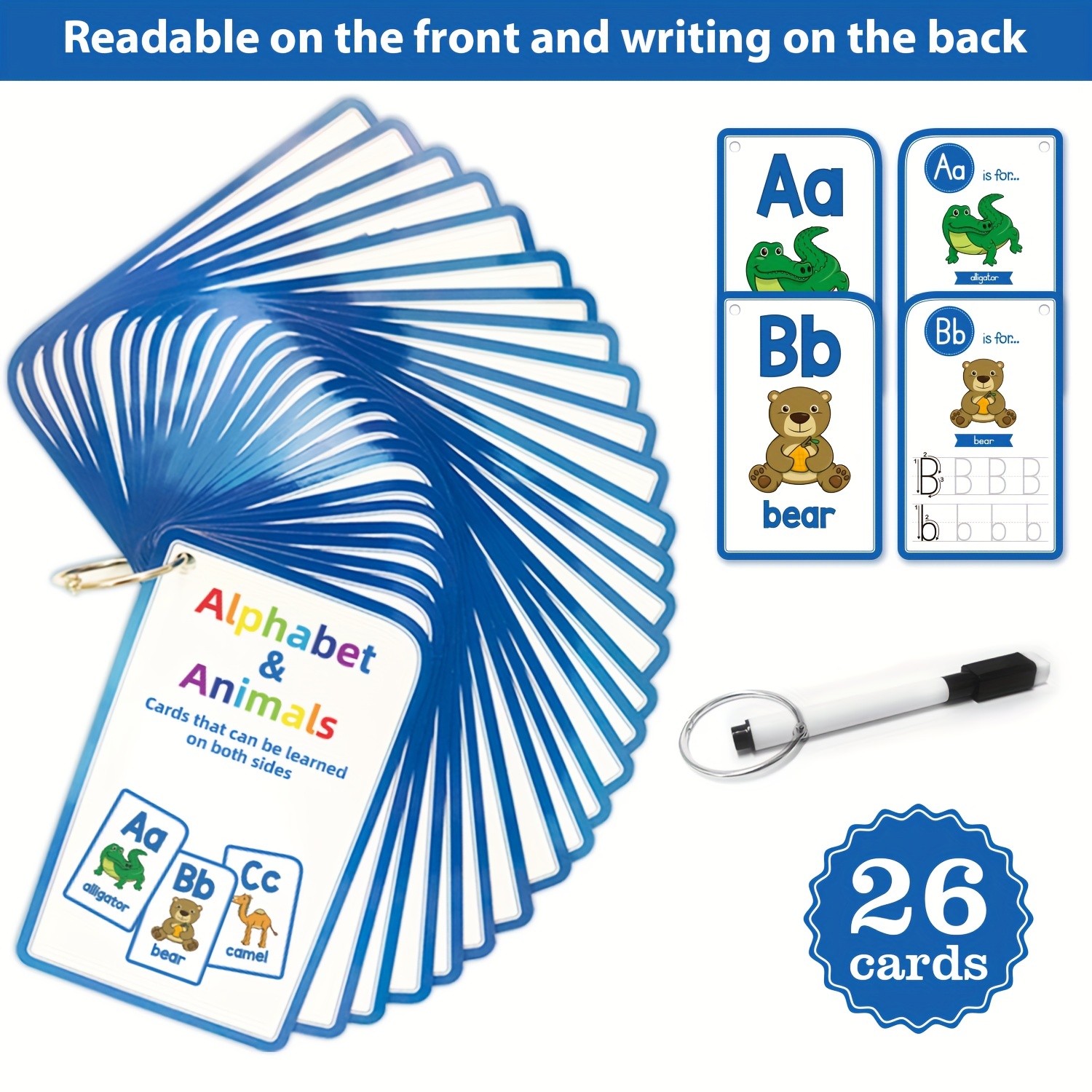 Custodia per flashcard per bambini