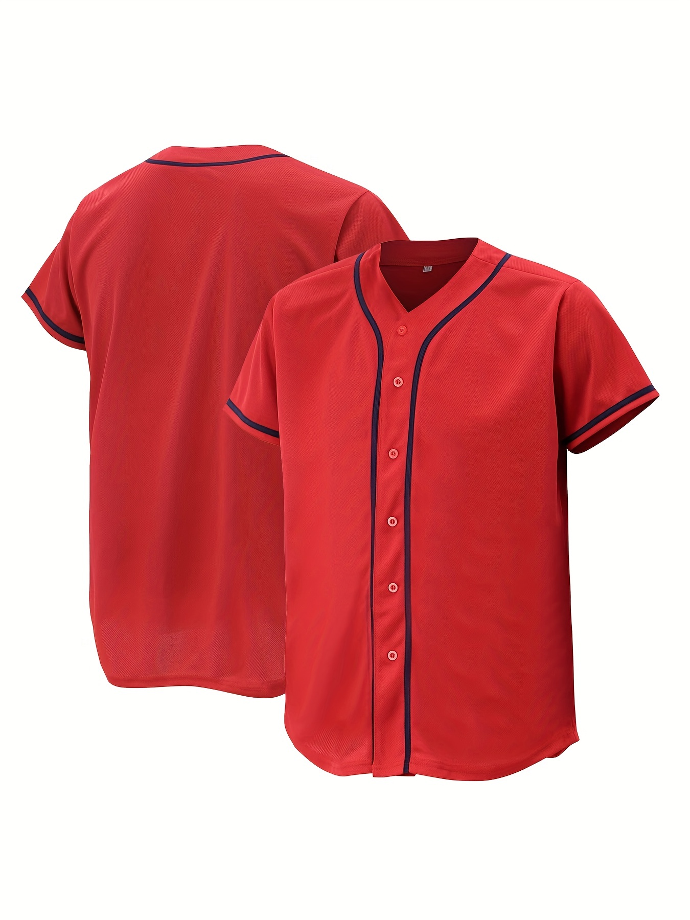 Blank Baseball Jerseys / Practice Baseball Jerseys