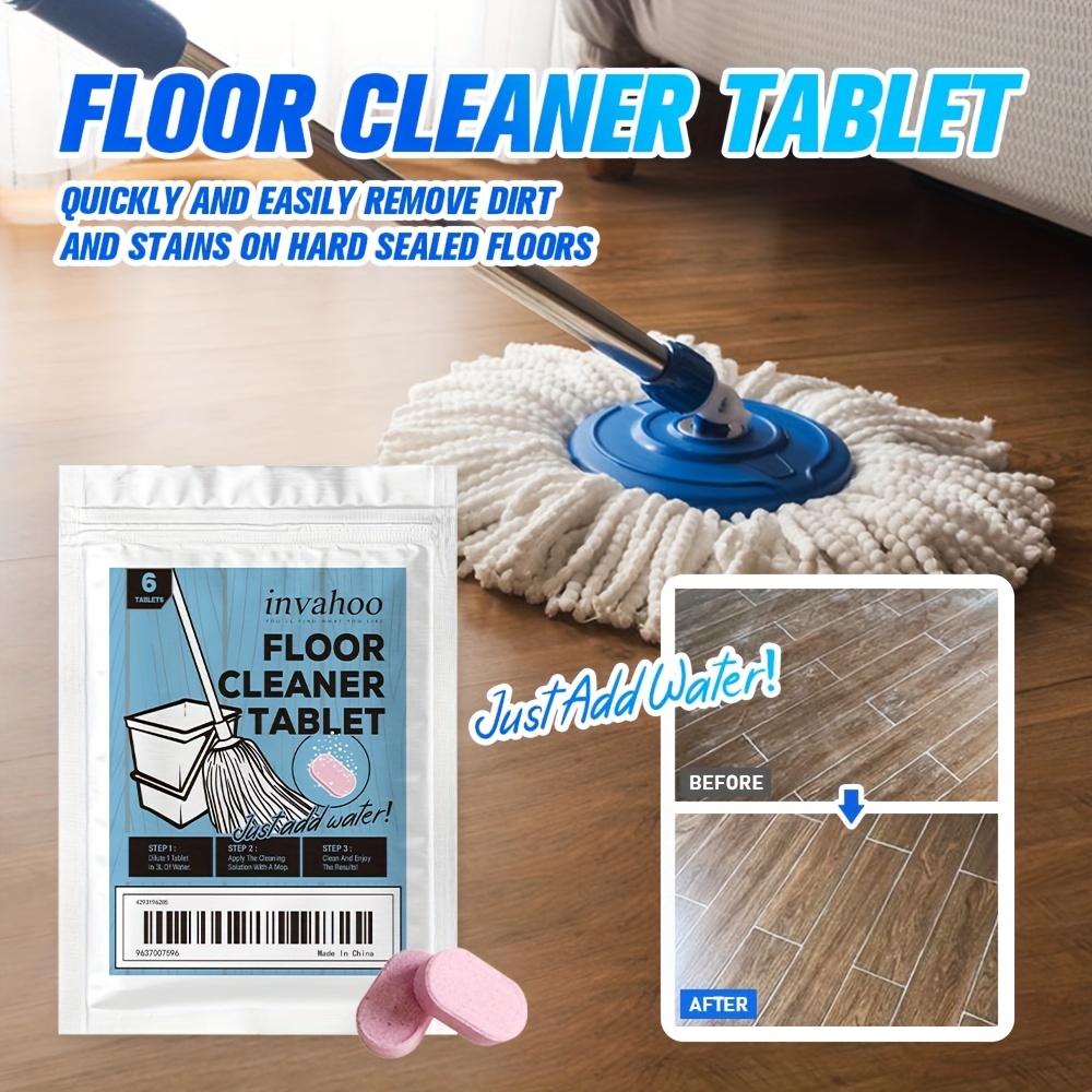 30pcs Floor Cleaner Cleaning Sheet Mopping Floor Wiping Wooden Floor Tiles  Multi-Effect Tile Cleaner Care Toilet Household Clean