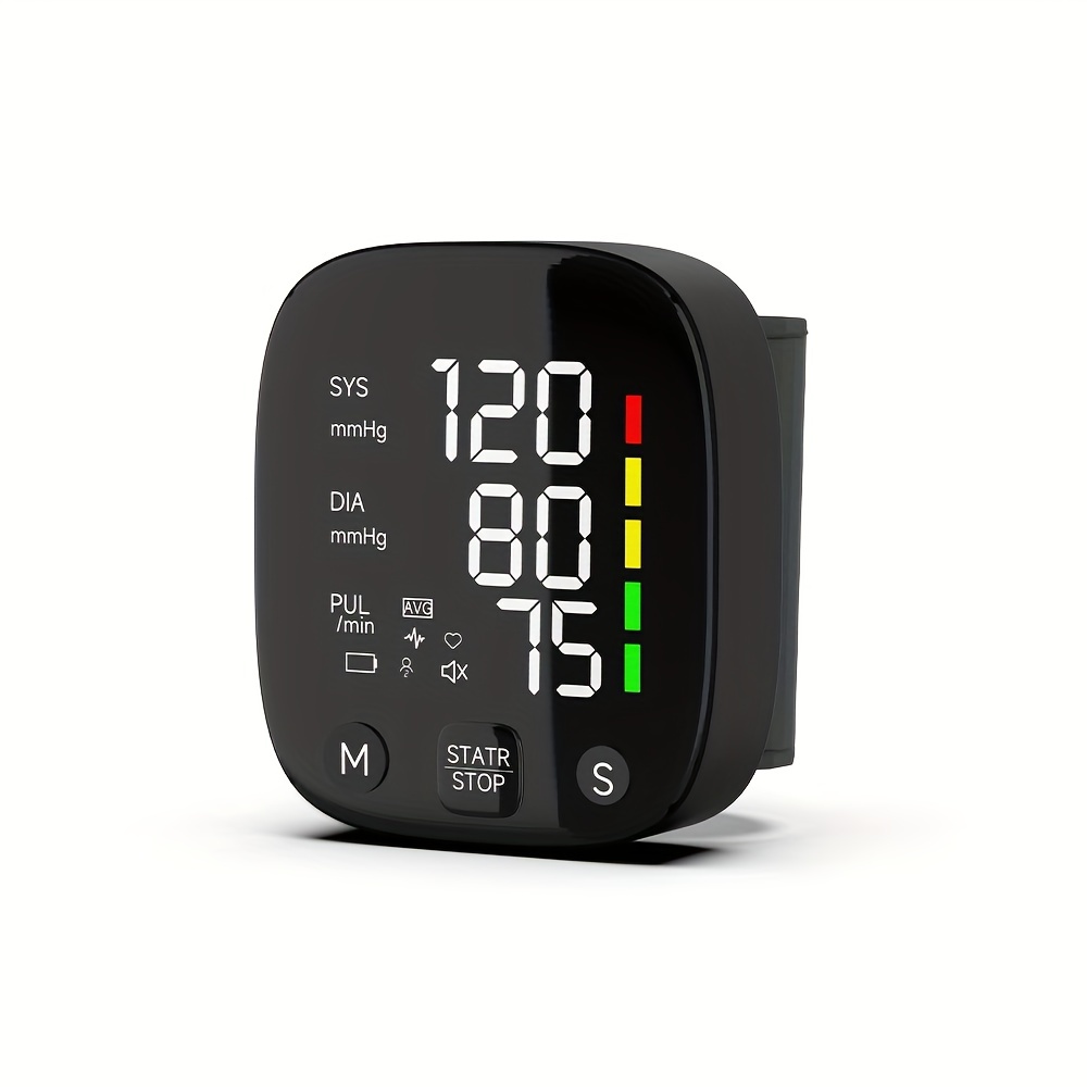 Rechargeable Wrist Blood Pressure Monitor - Digital