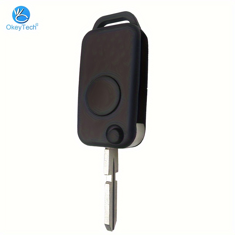 Kaufe 3 Tasten Leder Auto Smart Key Fob Case Shell Cover für Mercedes-Benz  ABCE ML S CLK CL Vito 639 Fernbedienung Schlüsselhalter Schlüsselanhänger