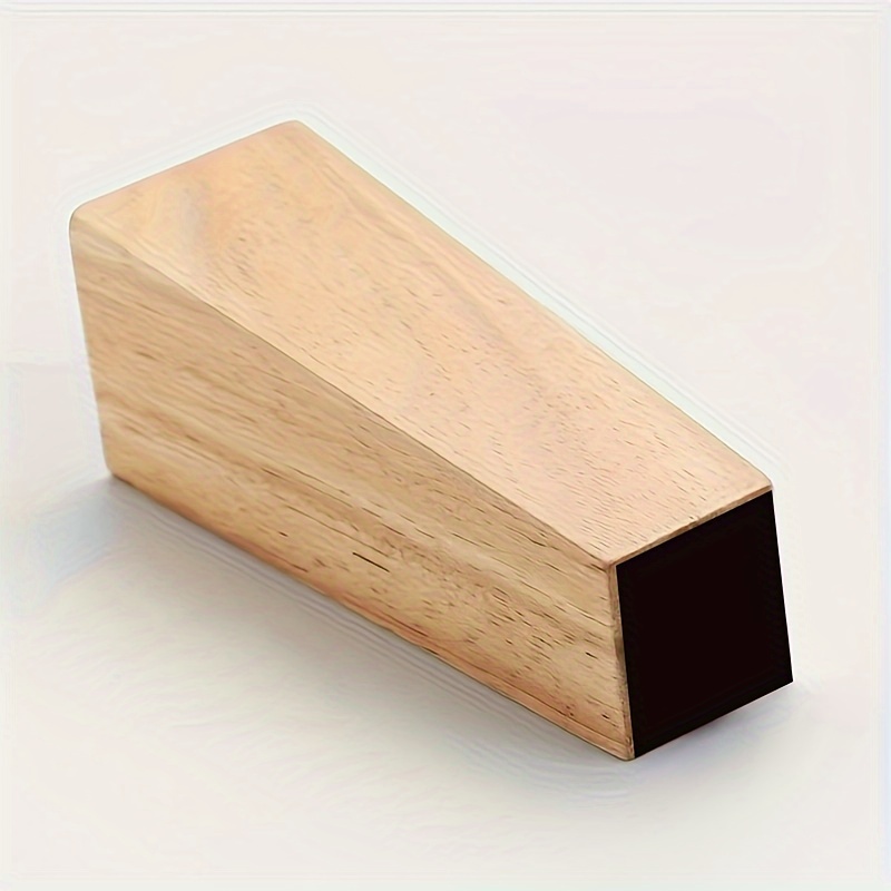 Patas de madera maciza de ángulo recto para muebles, patas de muebles  trapezoidales de 4 piezas, 6cm de altura, sofá, banco, armario, vestidor,  sillón - AliExpress