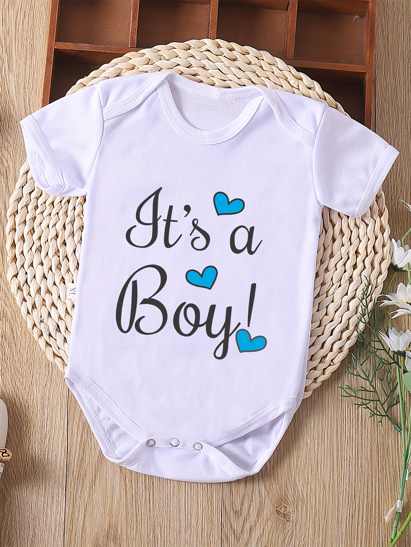 It's a boy store onesie