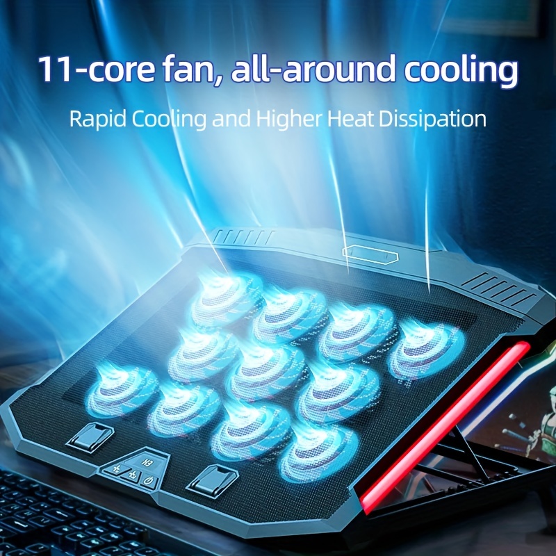 Support ordinateur portable coolerpad avec ventilateur 9 a 17 pouce