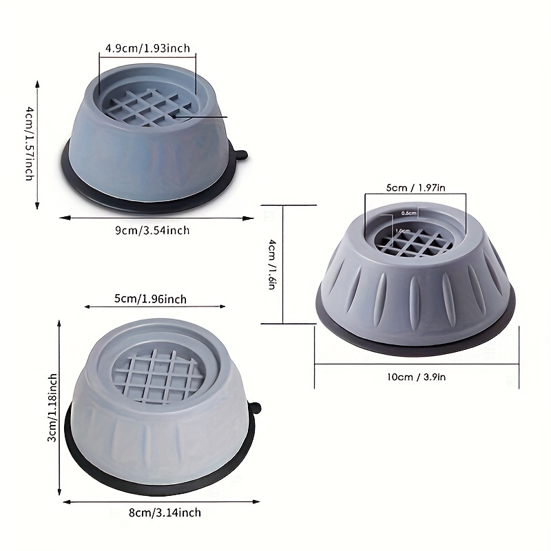 Anti-Vibration Non-Skid Floor Pads are Anti-Skid Rubber Floor Pads