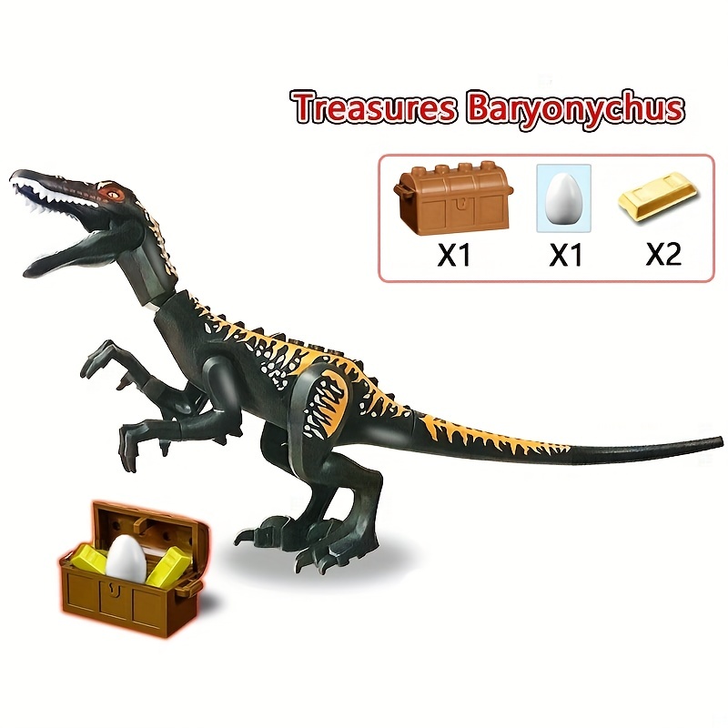 Dinosaur Building Blocks Toys Jurassic Dinosaur - Temu