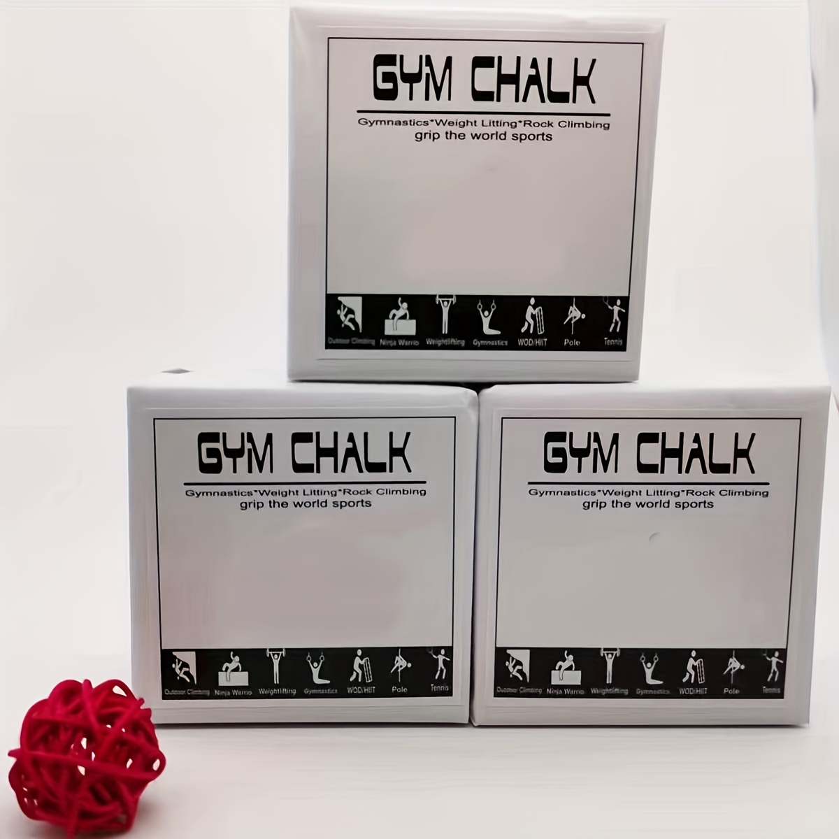 Gym Chalk Blocks Magnesium Powder Anti-skid For Weight Lifting / Training  1Pc Portable