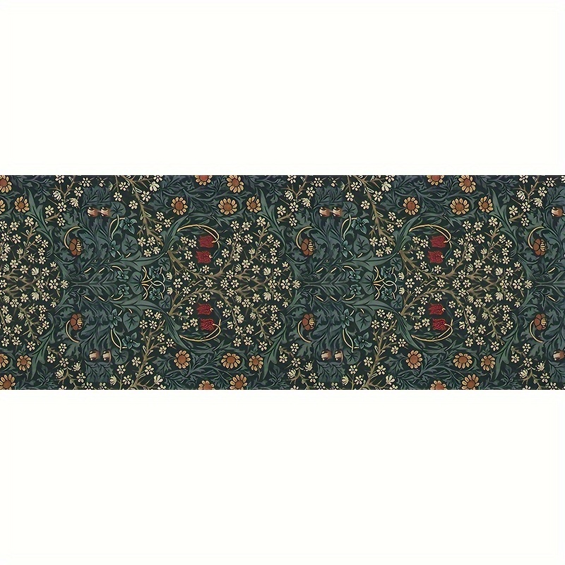 TEMU 1pc, William Table Player, Bohemian-style Flower Table Kitchen Decor, Holiday Party For , Farmhouse-style Table Player Interior Decor, Outdoor