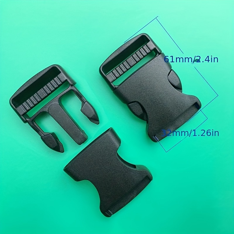 Quick Side Release Buckles Double Adjustable Non Sewing Clip - Temu Canada