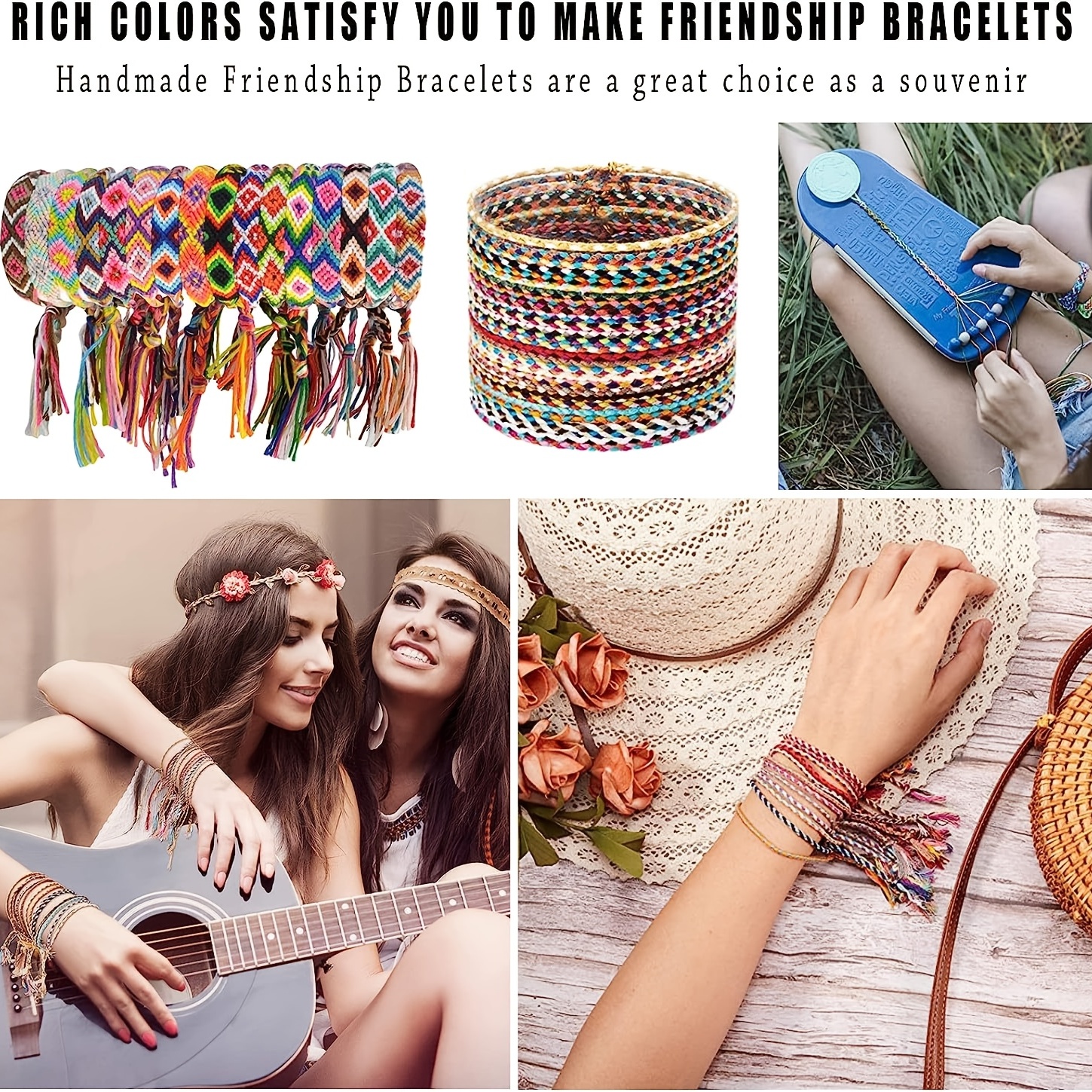How to Make Friendship Bracelets with Embroidery Thread