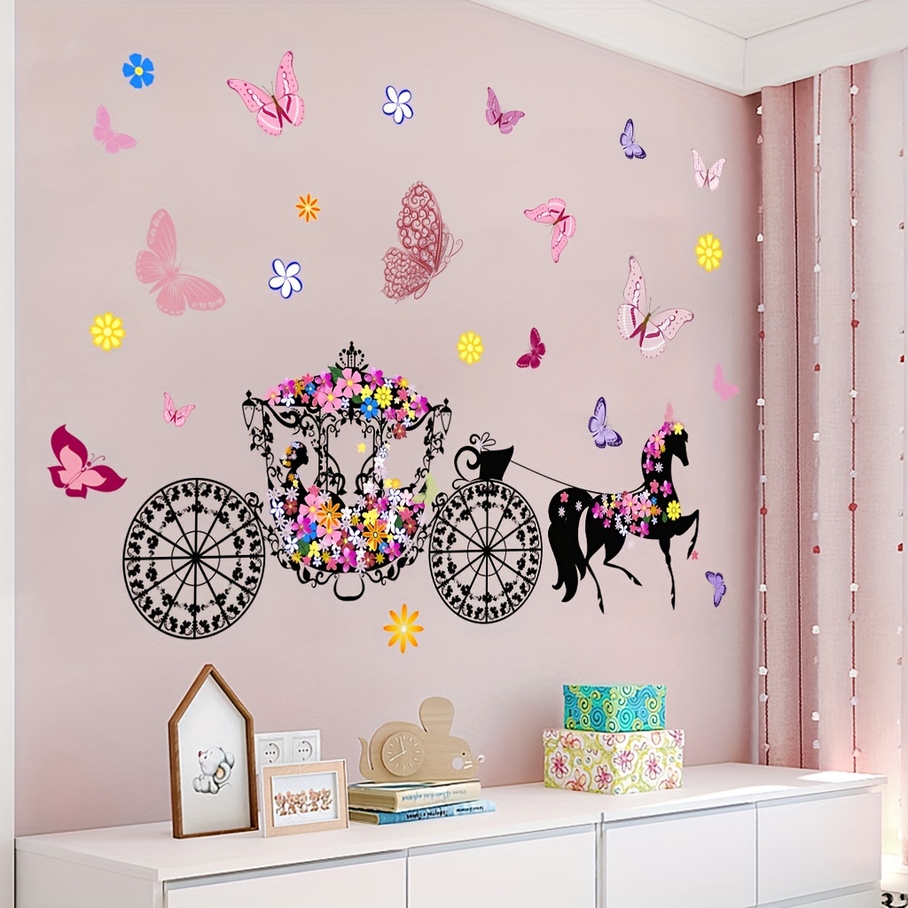 Calcomanías de pared inspiradoras con cita de vinilo, decoración de pared  para niñas, arte de pared extraíble para niñas o adolescentes, dormitorio