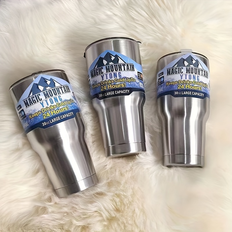 1pc Stainless Steel Tumbler