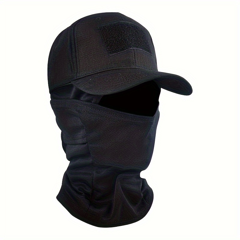 1pc Fall Winter Warm Thickened Face Mask, Tactical Camouflage Military  Mask, Hunting Fishing Mountain Bike Windproof Sports Cap
