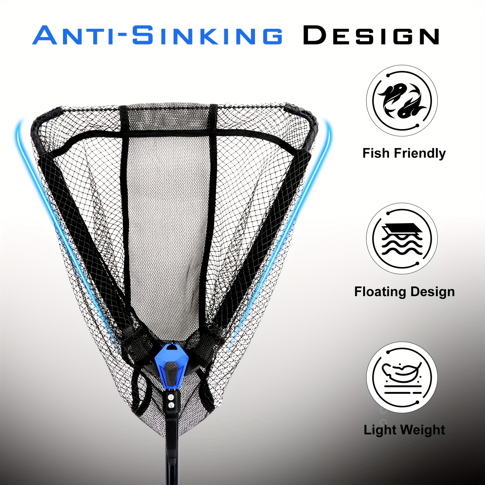 Dedicate Parliament Reflection fishing net with weight scale box skin  reliability
