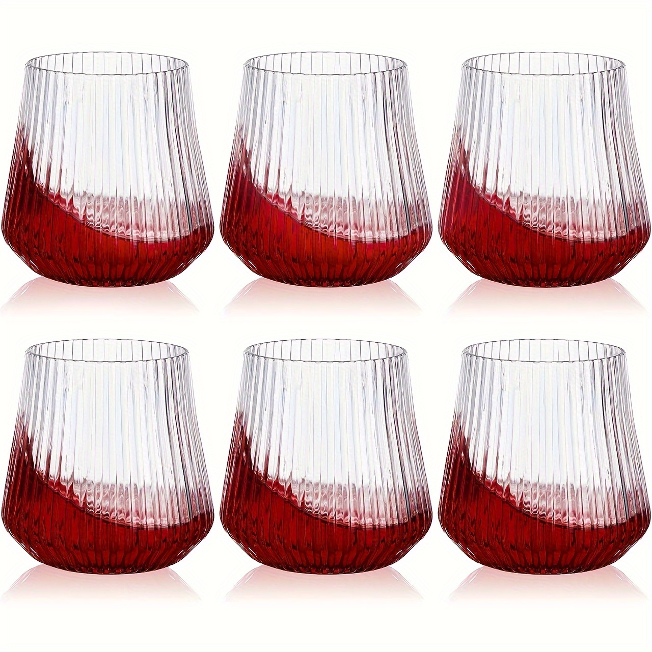 Plastic Stemless Champagne Wine Glasses, Disposable Wine Cups,unbreakable  Wine Glasses, Whiskey Cocktail Glasses, Shatterproof Drinking Glasses For  Party, Wedding, Christmas, Bar, Only Hand Wash - Temu