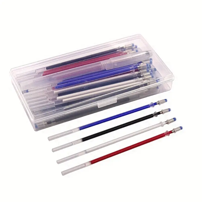 Heat Erasable Fabric Marking Pens - 4 colors/set + refills