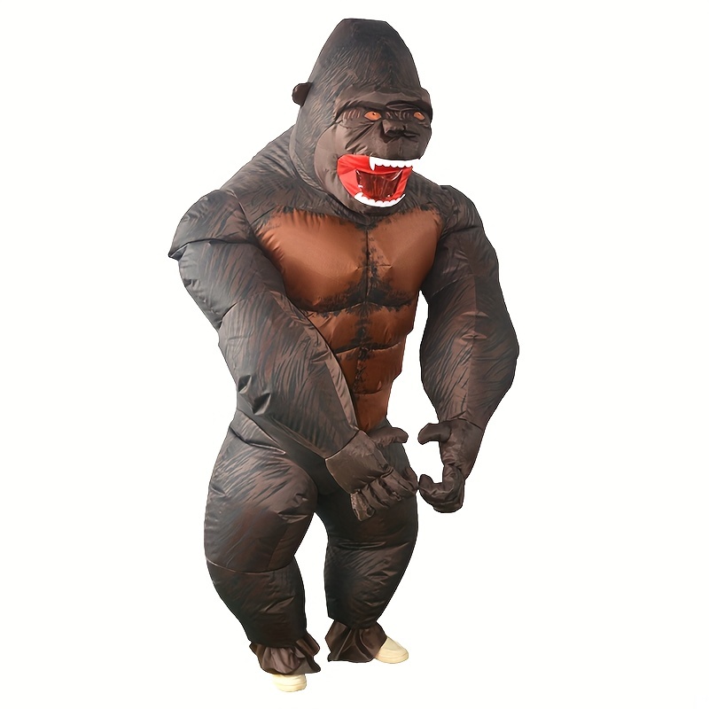 cuerpo gorila mono sin divertido disfraz de Hallow' Camiseta mujer