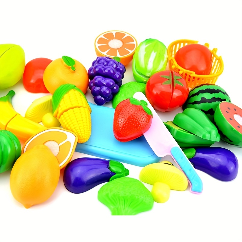 Fruit Cutting And Chopping Toys Simulation Vegetable Fruit - Temu