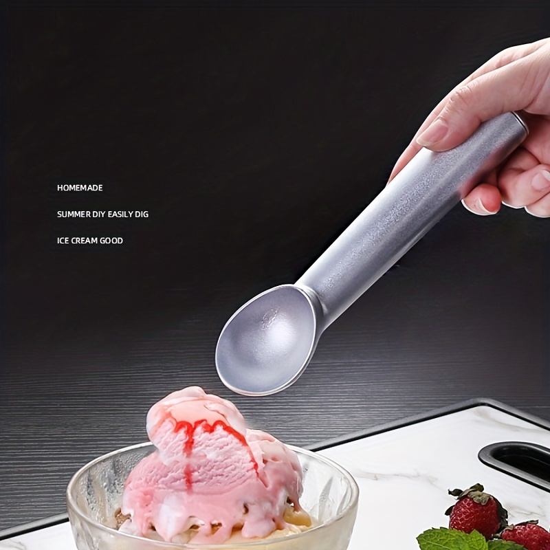 Premium Ice Cream Scoop with Trigger Ice Cream Scooper Stainless Steel,  Heavy Duty Metal Icecream Scoop Spoon Dishwasher Safe, Perfect for Frozen