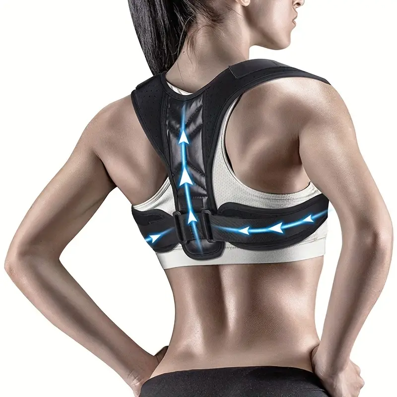 Chest Support Belt Back Shoulder Posture Corrector Therapy Humpback Brace  Vest