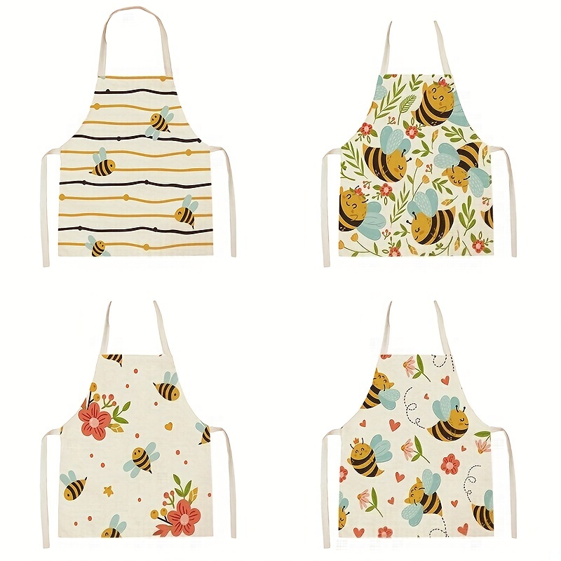 Bee Kitchen Accessories, Kitchen Honey Apron, Bibs Bees