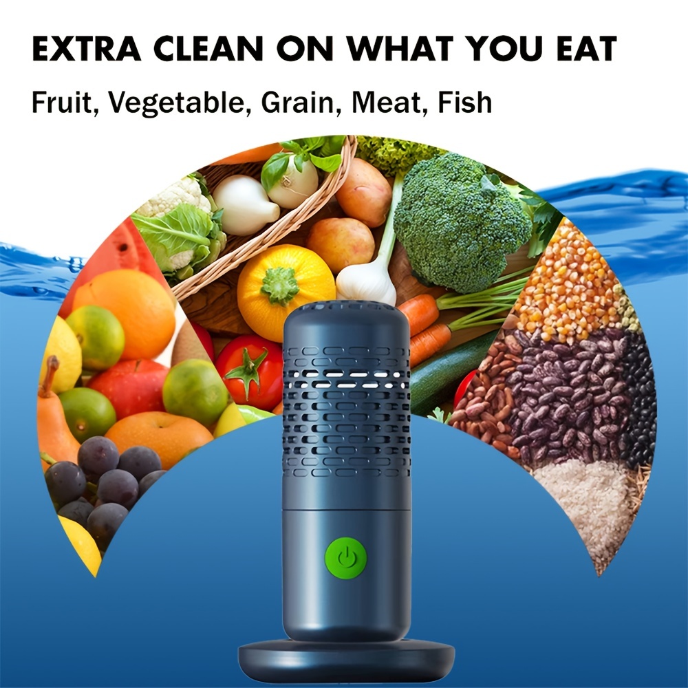 4400mah Usb Wireless Fruit And Vegetable Cleaner Food - Temu