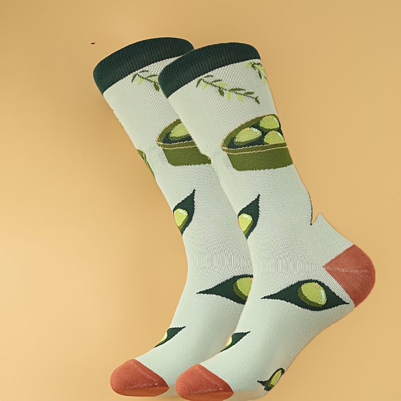 MochiThings: Solid Cotton Crew Women Socks