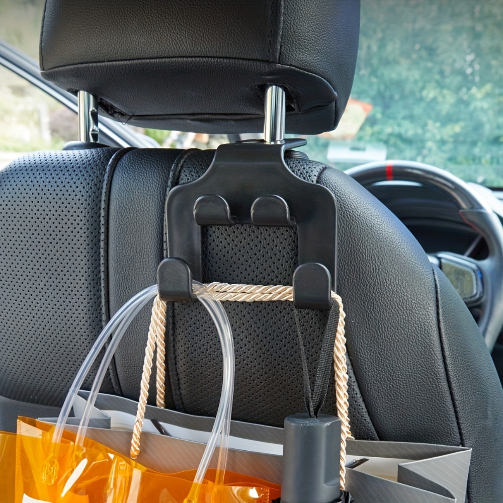 Noir -Ensemble de 2)Crochet de support universel pour siège de véhicule de voiture  pour sac