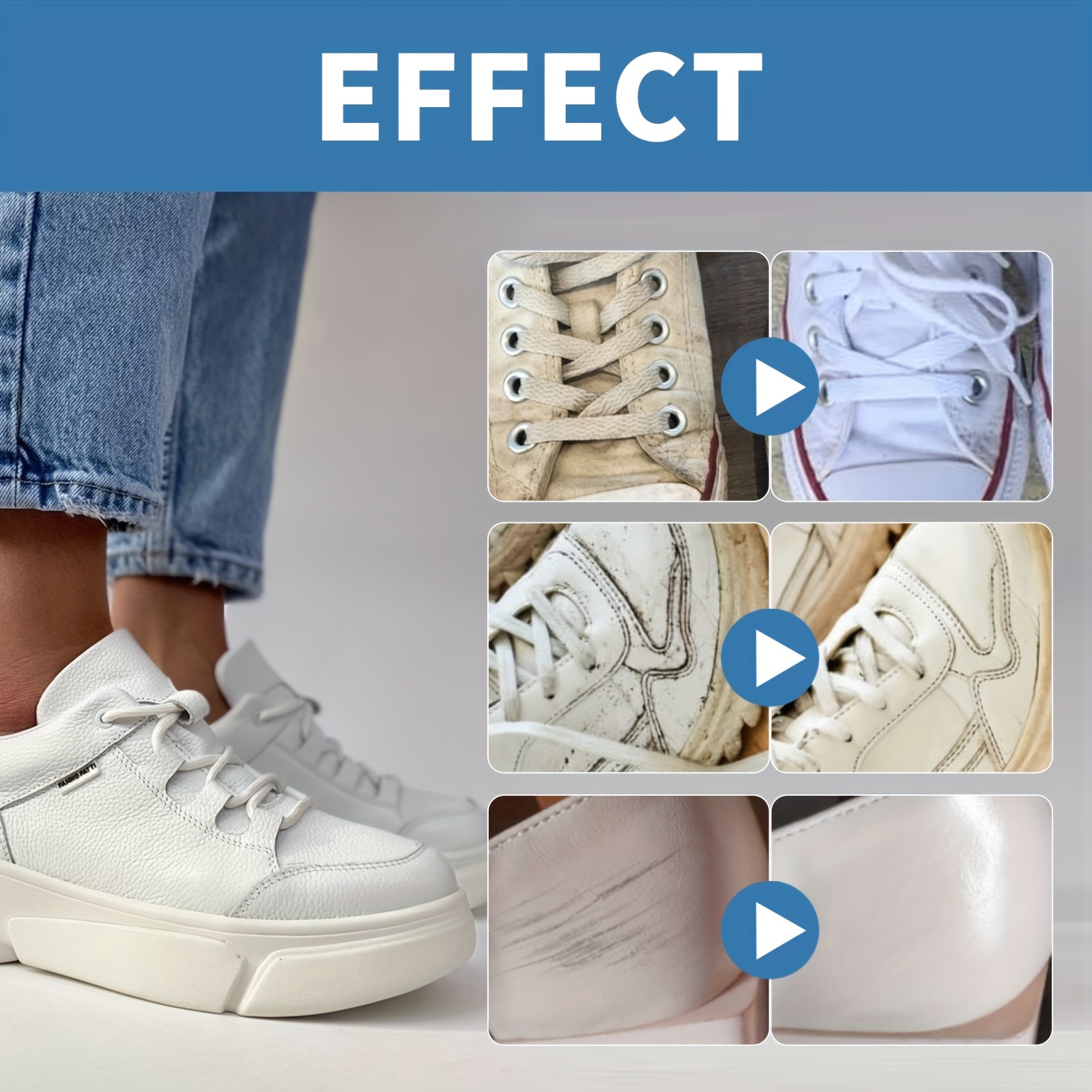 10 Piezas Limpiador De Zapatos Blancos Pequeños, Esponja Mágica Eraser De  Nanotecnología Para Zapatos Deportivos, Mode de Mujer