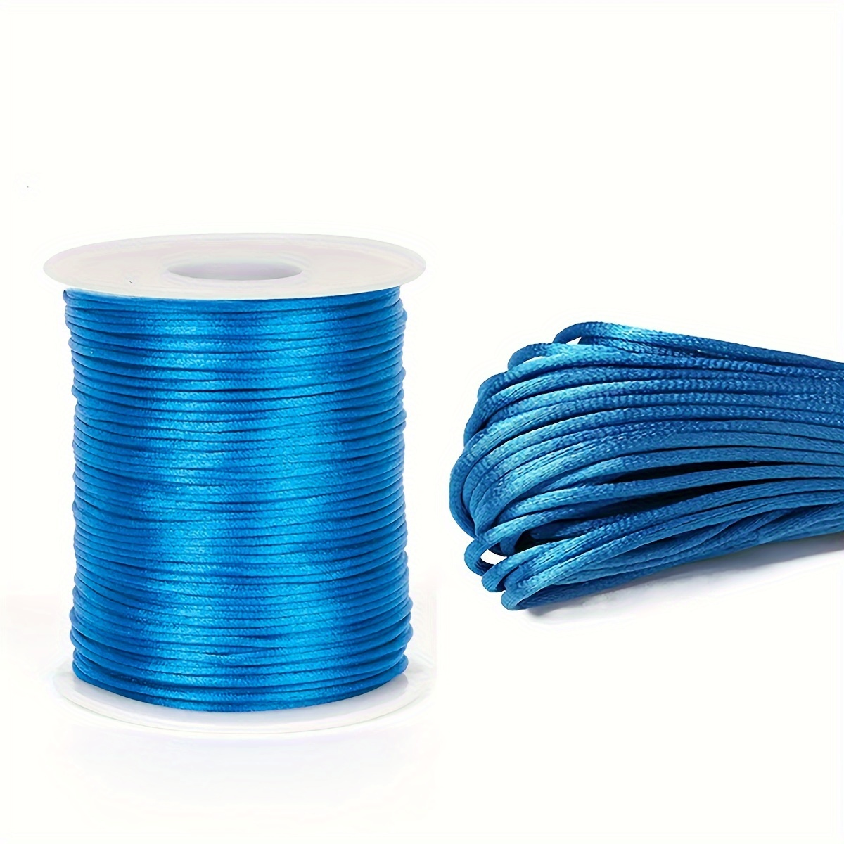 Nylon Cord Thread Satin Rope Chinese Knot Strong Braided - Temu
