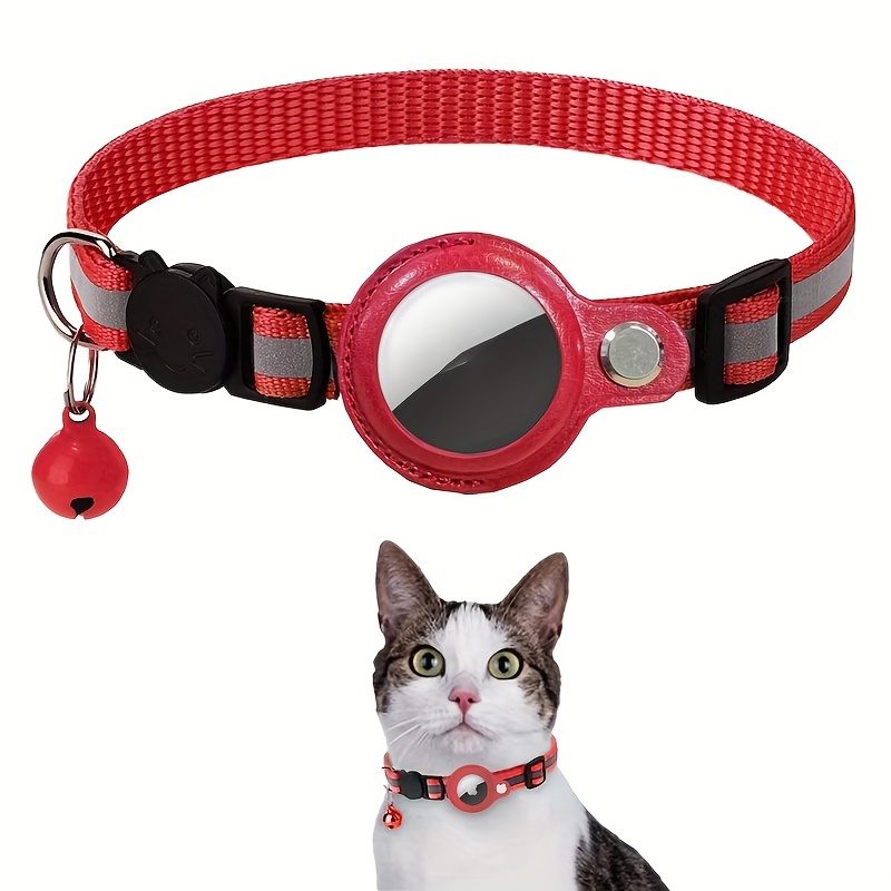 Leather Collar Kitten Cat Collar Pet Collar Bell Adjustable - Temu Canada