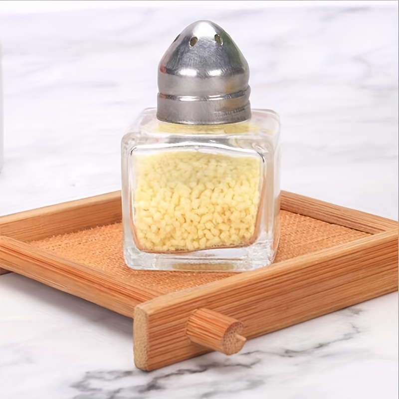 1PC Small Spice Salt and Pepper Bottles Mini Glass Condiment