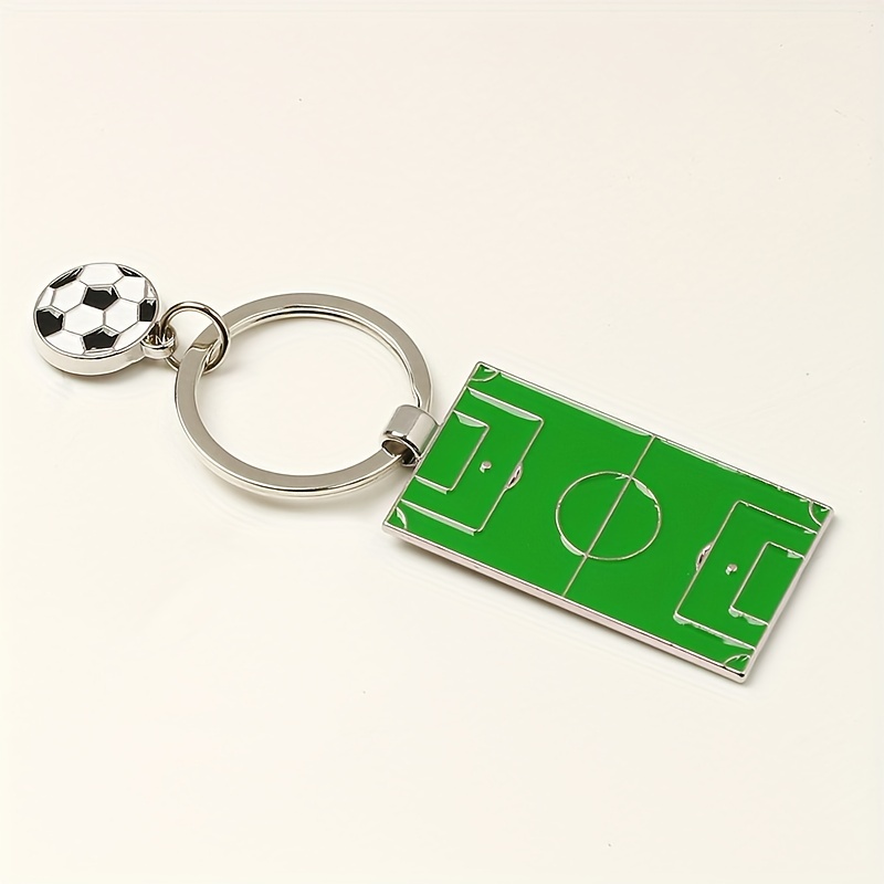 Soccer Field Key Chain