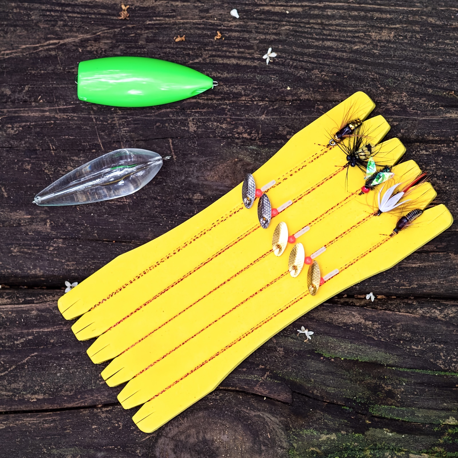 Fly Fishing Lure Kit Artificial Fish Baits Spinning - Temu