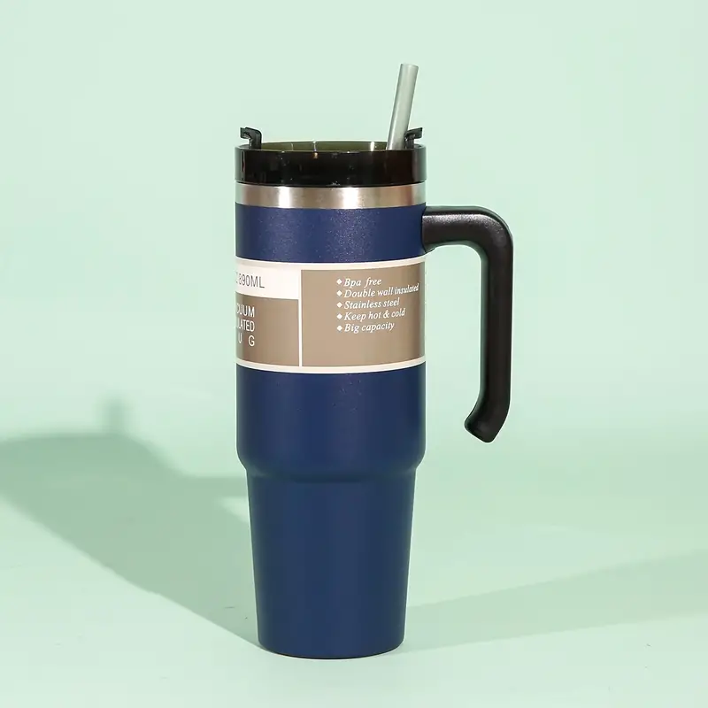 Stainless Steel Insulated Tumbler Cup Keeps Drinks Cold For - Temu