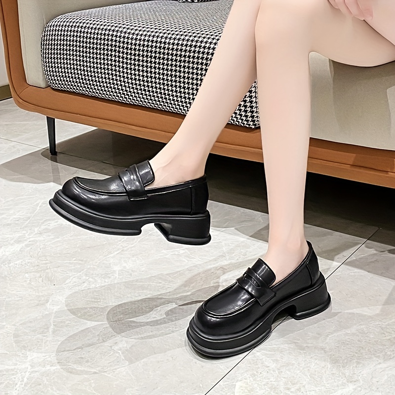 Loafers A Piattaforma In Stile Gotico Donna Scarpe - Temu Switzerland