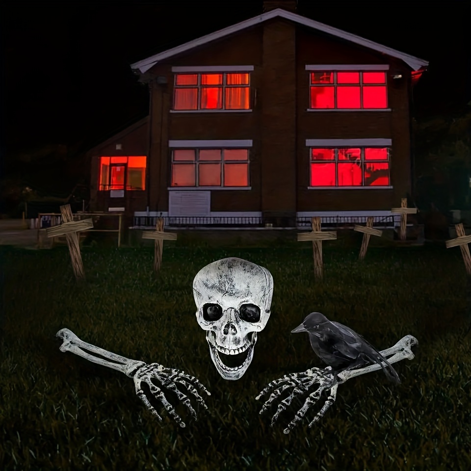 halloween yard projector