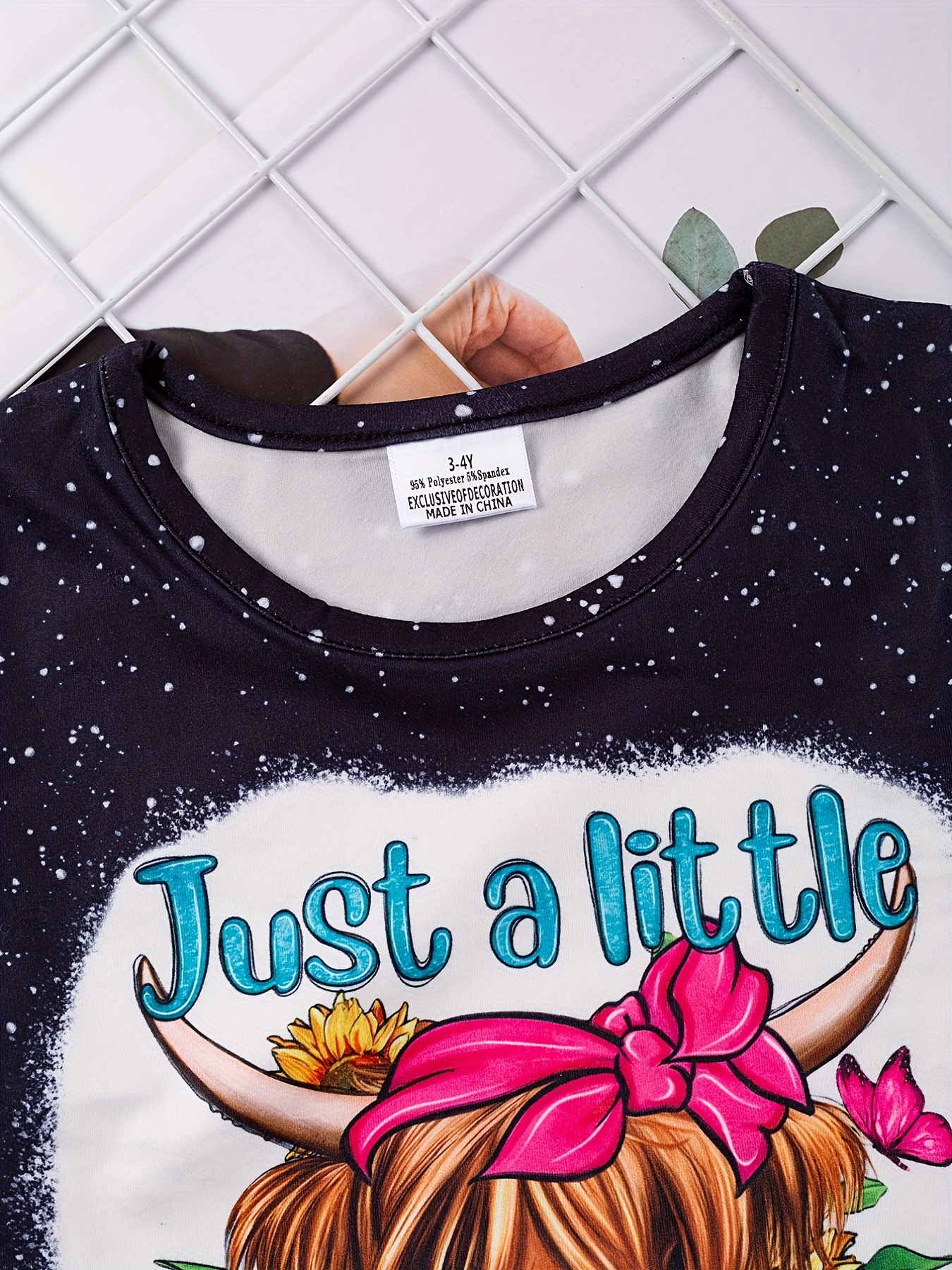 Unicorn Toddler Kids Girls Summer Long Sleeve Tops T-shirt Clothes Casual  1-6T 