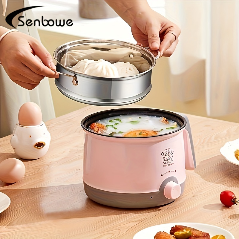 Mini Electric Rice Cooker Ramen Flat Hot Pot Steamer Multifunction Electric  Multi Cooker Appliances for the