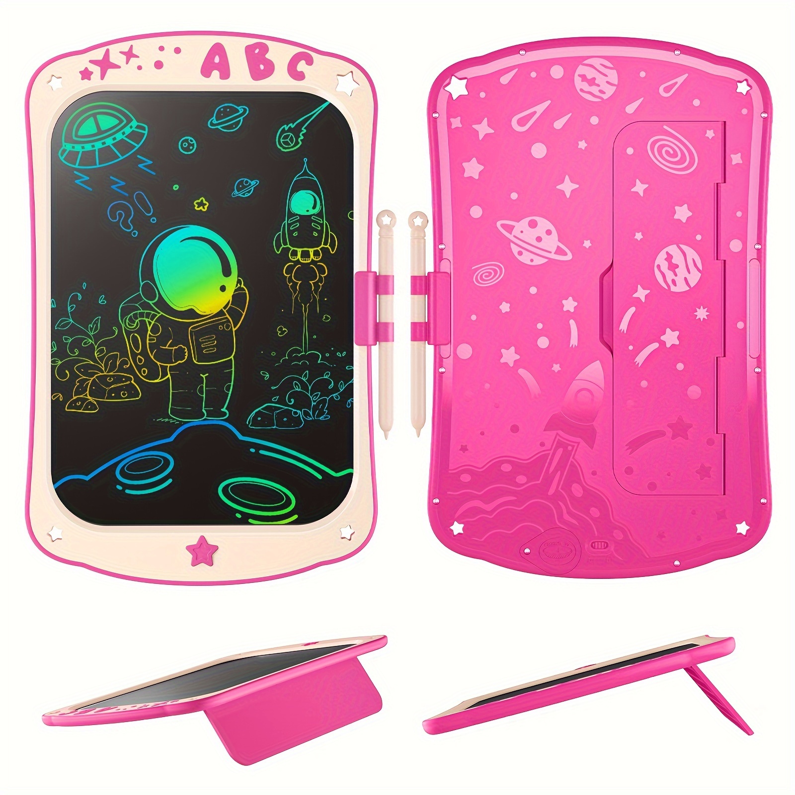 Kids Magic Pad Drawing Board 3D Light Up Doodle Magic Glow Pad for Boys and  Girl 