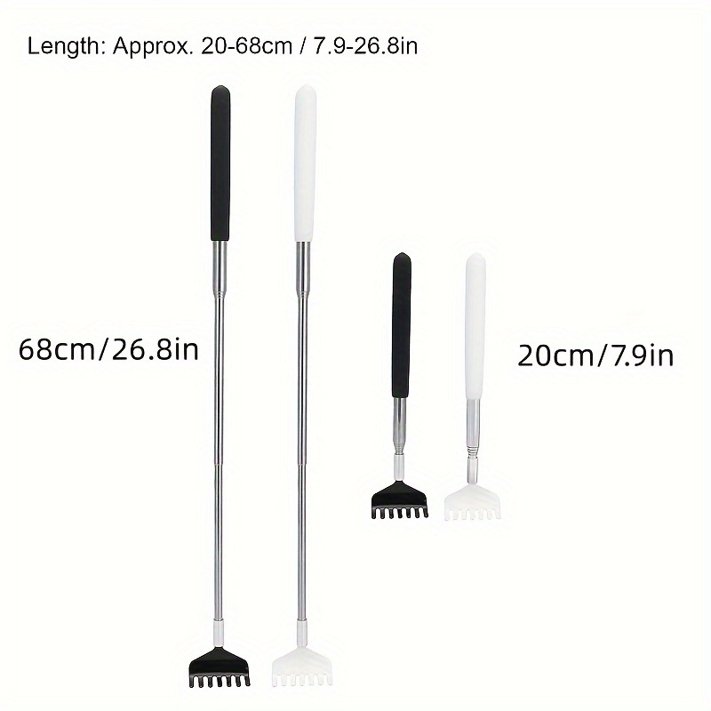 Telescopic Stainless Steel Back Scratcher Massager