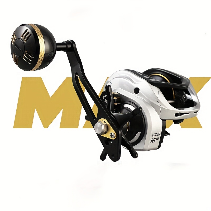 Baitcasting Reel Carbon Drag 7 1 1 Gear Ratio With Extended Carbon Fiber  Handle, 90 Days Buyer Protection