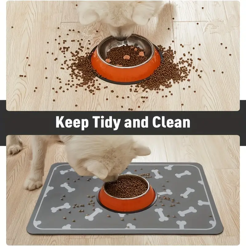 Water-absorbing Pet Feeding Mat - Water-absorbing Dog Mat For Food