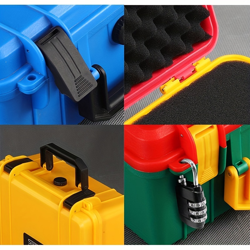Safety Instrument Tool Box Abs Plastic Storage Toolbox - Temu Belgium