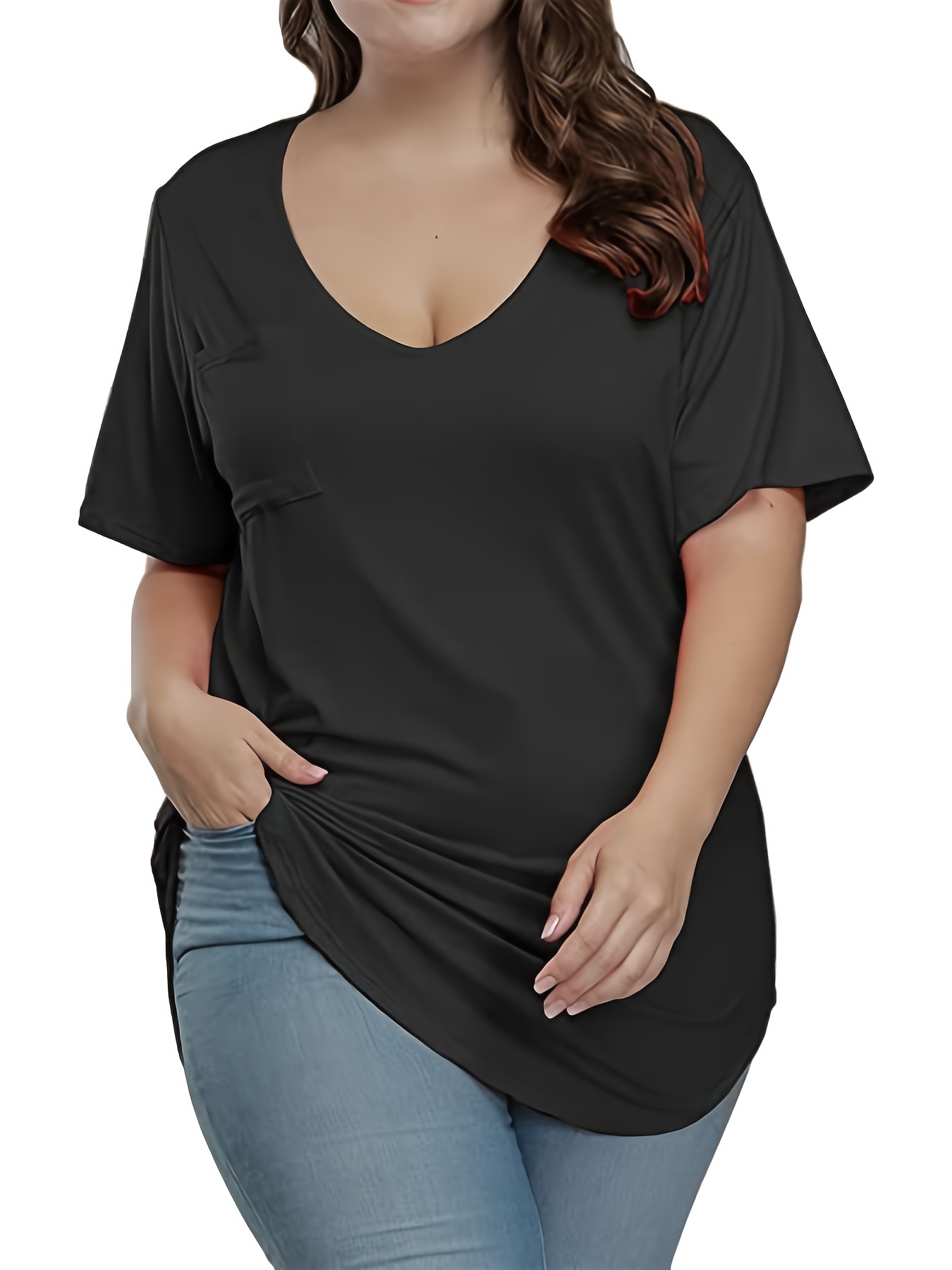 Womens Plus Size Tops Sexy V Neck Flare Sleeve Crop Top with Tie Long  Sleeve T Shirt Long Sleeve Tops for Women