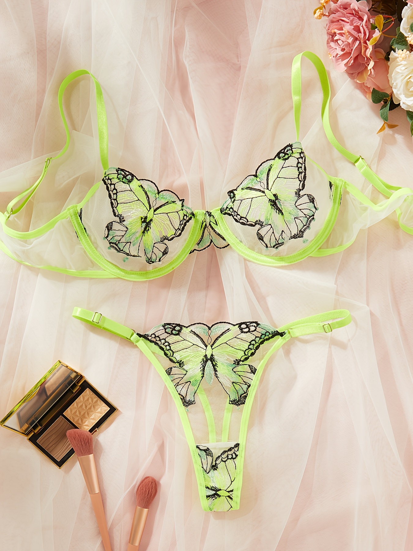 Nakusu Magic Push Up Butterfly Bra Underwear