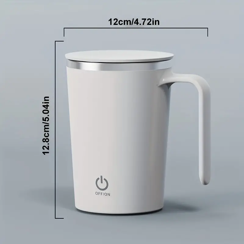 Electric High Speed Mixing Cup Coffee Tea Milk Cocoa Self Stirring Coffe  Mug Glass Waterproof Self Stirring Cup For Milk Protein